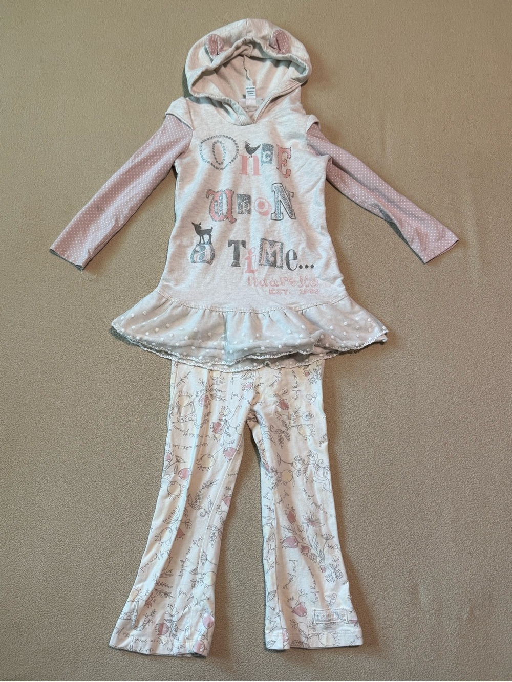 Naartjie Hooded Matching Set, Sizes 2T & 3T